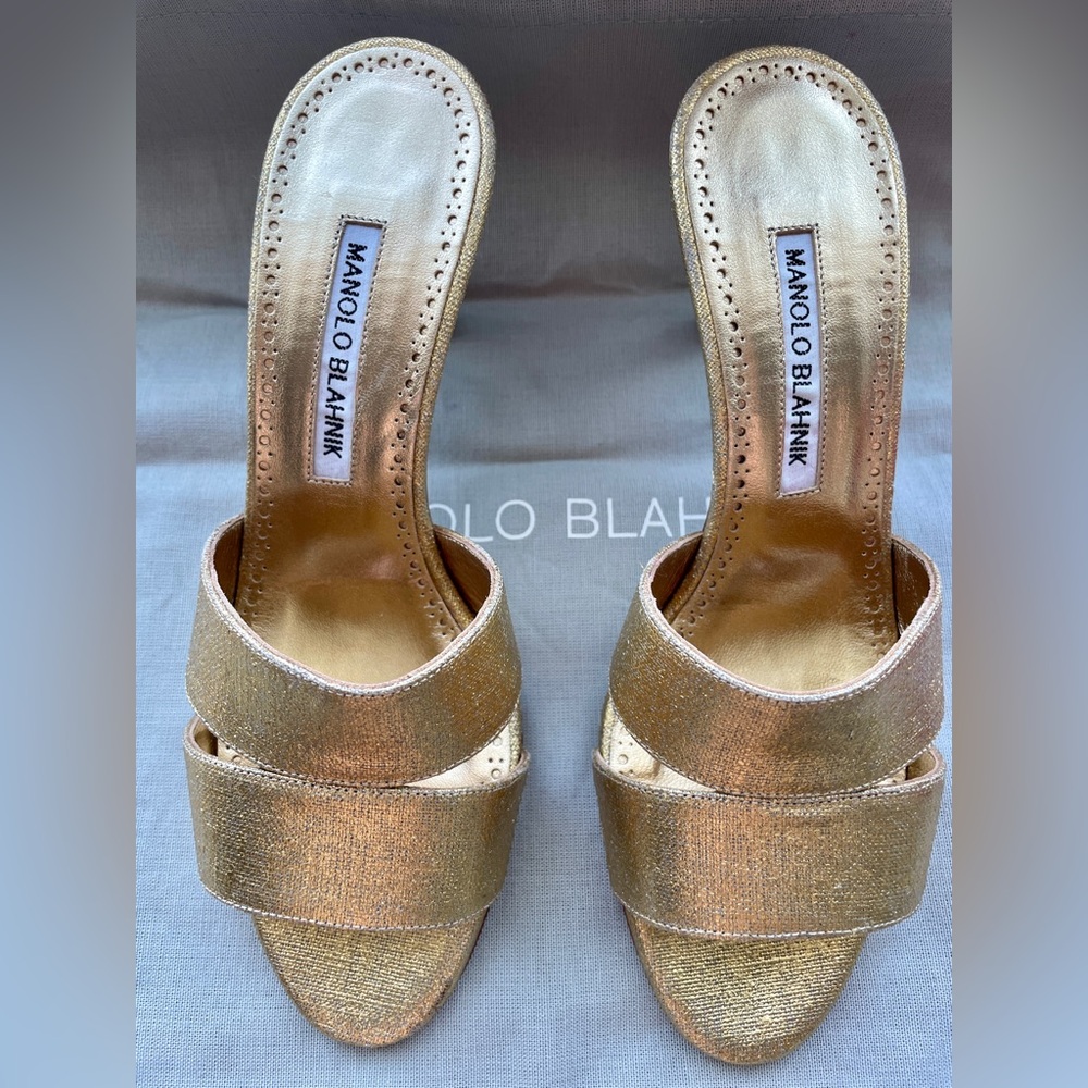 Manolo Blahnik Mule Sandals